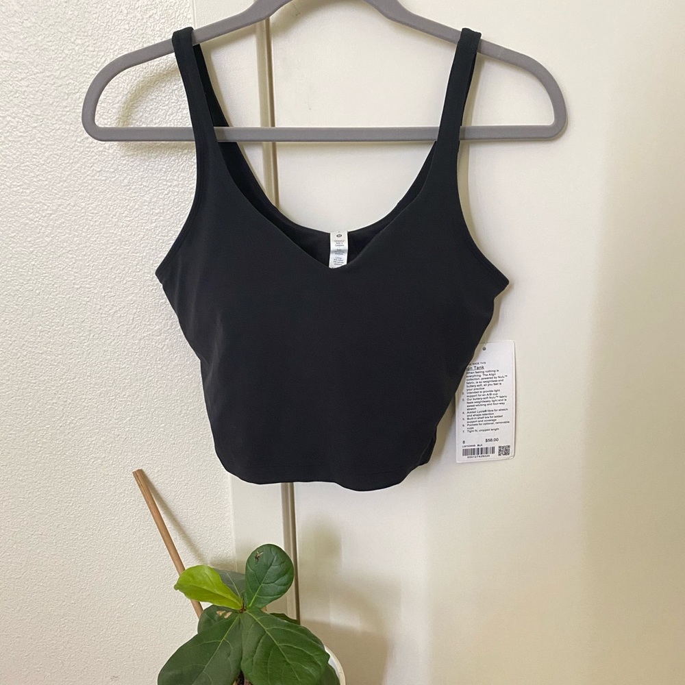 Lululemon Align Tank Top. Black Size 8